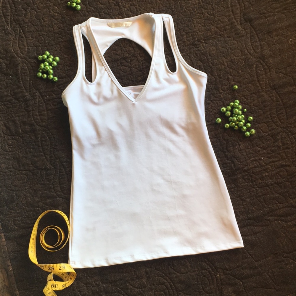 Boston Proper White Tank